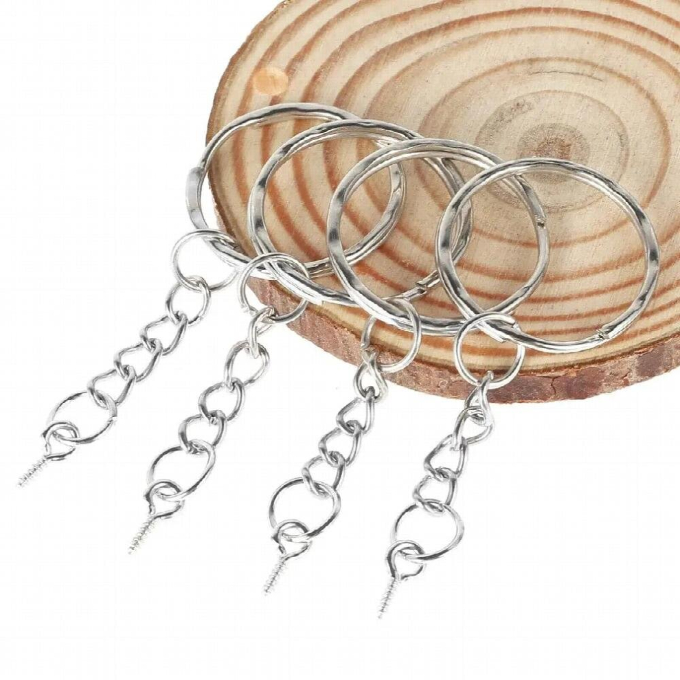Key Chain With Jump Ring And Screw Eye Pin Metal Key Chain 885674152268