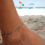 arrival shell anklet with pendant multi-color beaded chain 1 layer mixed beads stretchable chain for Baref 4