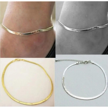 1Pcs Colors Foot Jewelry Women Girls Ankle Bracelet Anklet Beach Chain Anklets