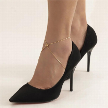 Adjustable Snake Bone Chain Anklet Bracelets for Women Girls Summer Beach Thin Link Female Barefoot Jewelry
