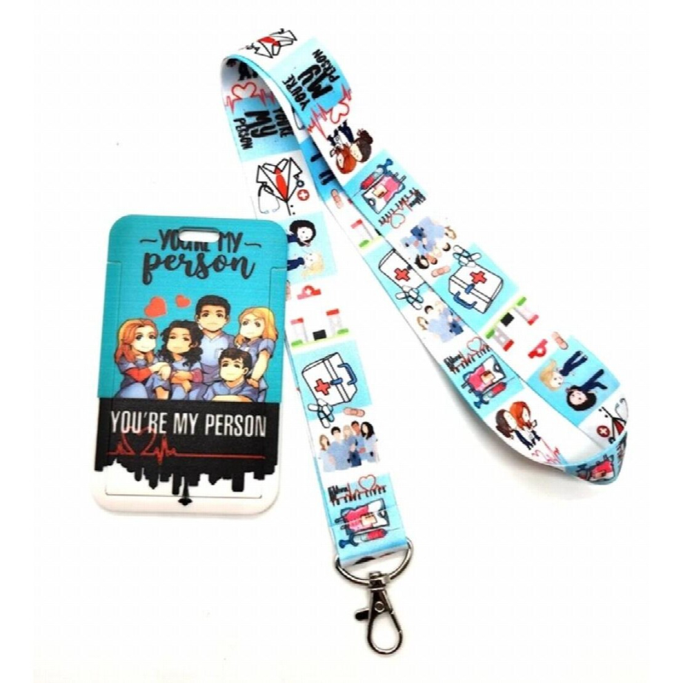 10 Sets Doctor Nurse Key Chains Mobile Cell Phone Lanyard Neck Straps Multicoloured 885674155689