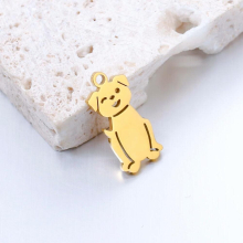 5pcs/Lot 100% Stainless Steel Boy Girl Dog Cat Child Kid Charms Family Tewelry Pendants DIY Necklace Jewelry Making Accessories