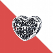Silver Heart Animal Beads Pandach Charm Bracelet For Women DIY Silver 925 Jewelry Making Hot