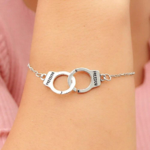 Steampunk Jewelry Set FREEDOM Handcuff Chain Pendant Necklace/ Anklet /Bracelet for Men Women Accessories Gift Bijoux
