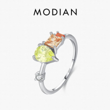 925 Sterling Silver Opal Rings For Women Sense Of Wedding Anniversary Gift Fine Jewelry