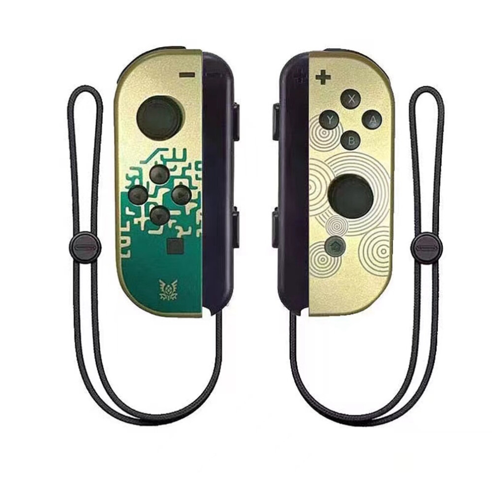 (Tears of the Kingdom Gold) Wireless Joy Pair Controller Compatible For Switch, OLED, Lite Gamepad Joystick Replacement