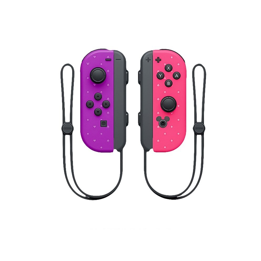 (Purple Pink) Wireless Joy Pair Controller Compatible For Switch, OLED, Lite Gamepad Joystick Replacement