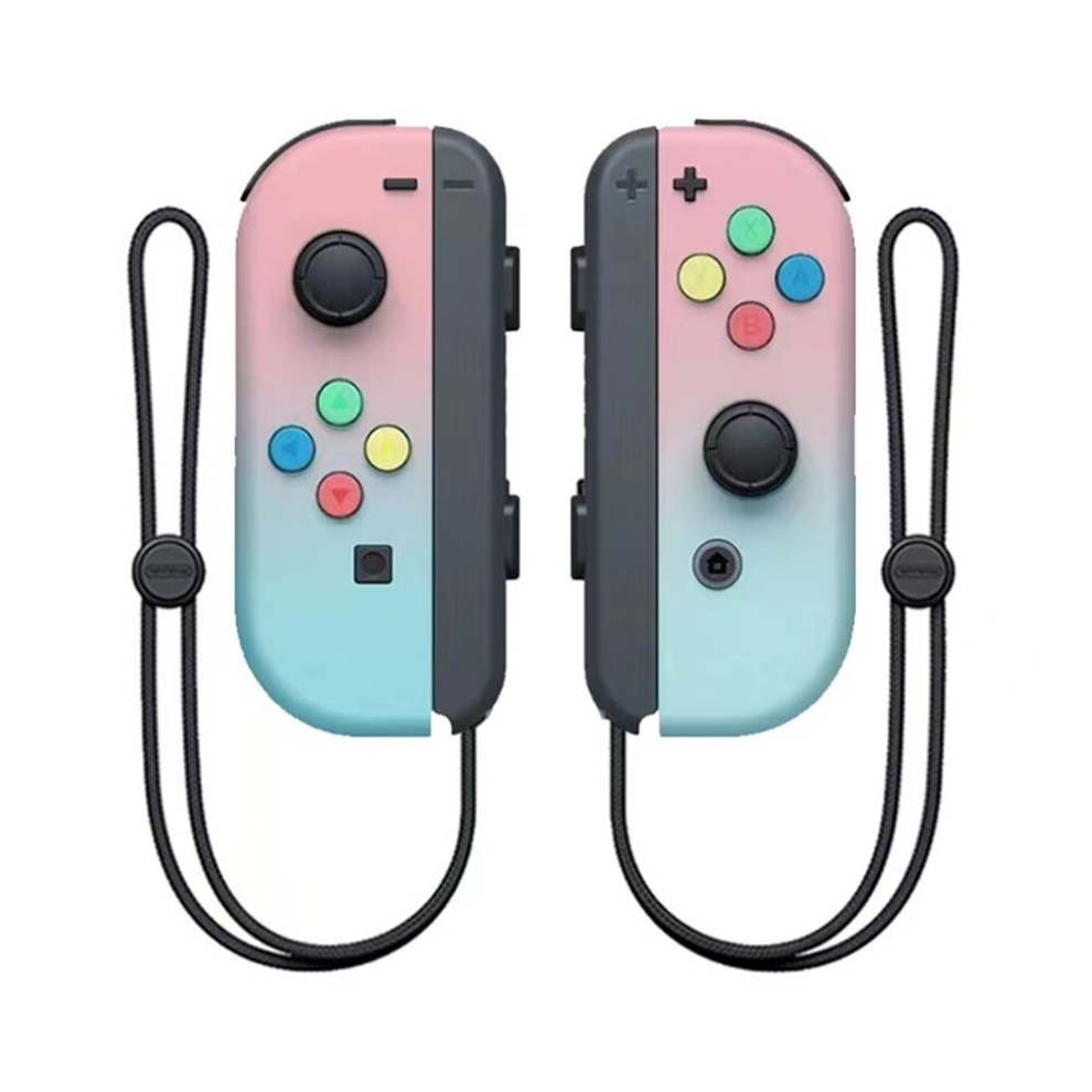 (Pink Cyan) Wireless Joy Pair Controller Compatible For Switch, OLED, Lite Gamepad Joystick Replacement