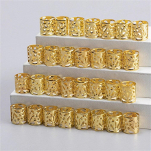 30pcs/Set Spiral Hair Rings Hairpins for Girls Women Hair Clip Claw Aluminum Dreadlocks Hair Braid Jewelry Accessories Headdress