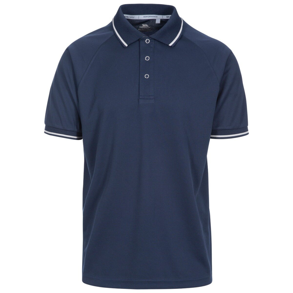 Trespass (S, Navy) Bonington Mens Polo Shirt Plain T