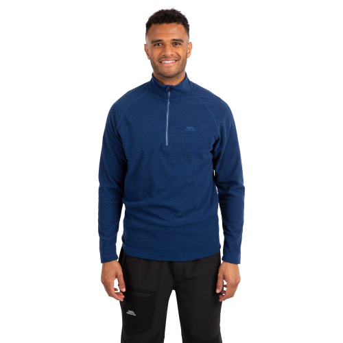 Trespass (L, Dark Navy) Trespass Mens 1/2 Zip Fleece Pullover Keynote 1
