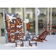 2022 New 76407 Building Blocks Shrieking Shack Whomping Willow Model