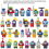 (1488pcs) Space Werewolf Killing Building Blocks Sets Ghost Dinting Game Among Us 4