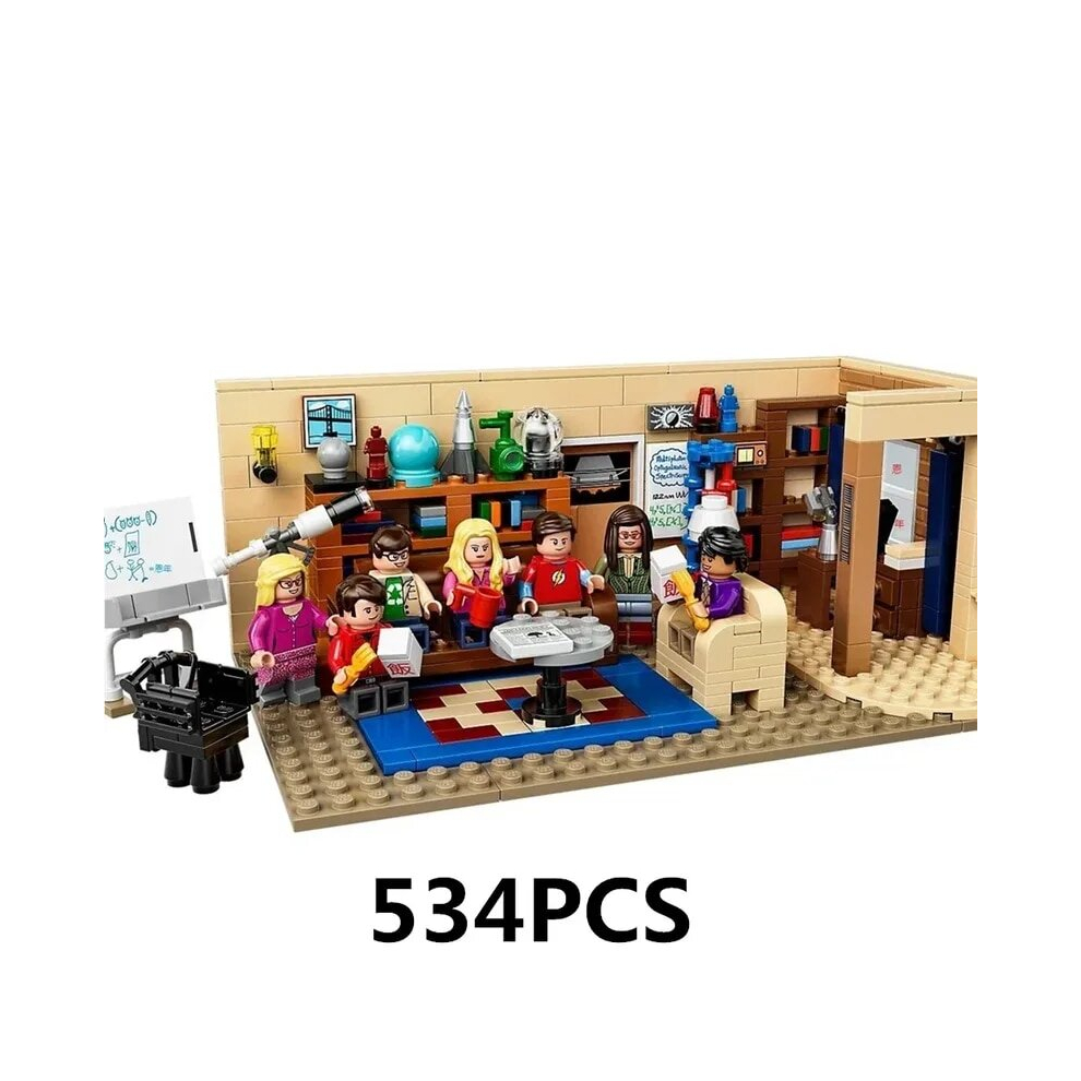 (No Original Box, Big Bang) The Most Popular Funny TV Drama in Life: Explosive Building Block Models 