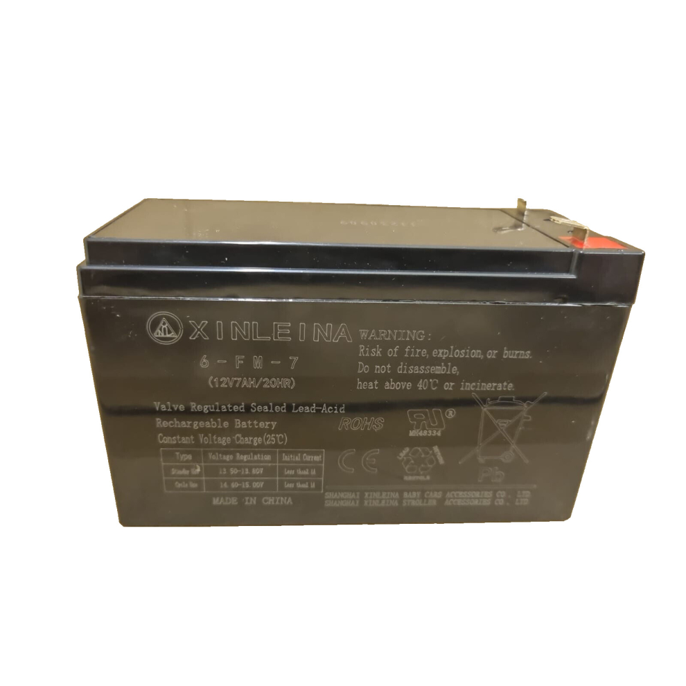 12V 7Ah Heavy Duty Lead Acid Rechargeable Battery Ride On Cars 6-FM-7