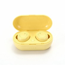 (Yellow) Y50 TWS wireless bluetooth headset 5.2 bluetooth headphones Gaming Headset