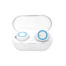 (Y50 White-Blue) Y50 TWS wireless bluetooth headset 5.2 bluetooth headphones Gaming Headset