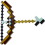 Mattel Minecraft bow and arrow 5