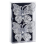 (2 x Butterfly - Silver) Christmas Tree Decorations Glitter Hanging 3