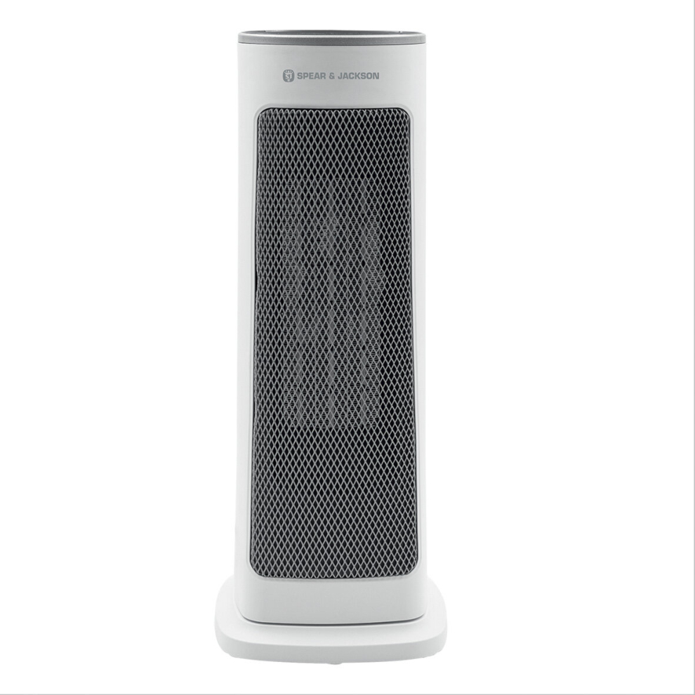 Spear & Jackson Tower Fan Heater With Remote Control