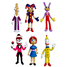 (6pcs) The Amazing Digital Circus Figure Toy Birthday Party Decoration Children Gift