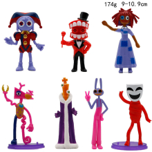 (7pcs) The Amazing Digital Circus Figure Toy Birthday Party Decoration Children Gift