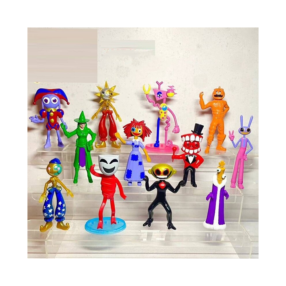 (12PCS-A) The Amazing Digital Circus Figure Toy Birthday Party Decoration Children Gift