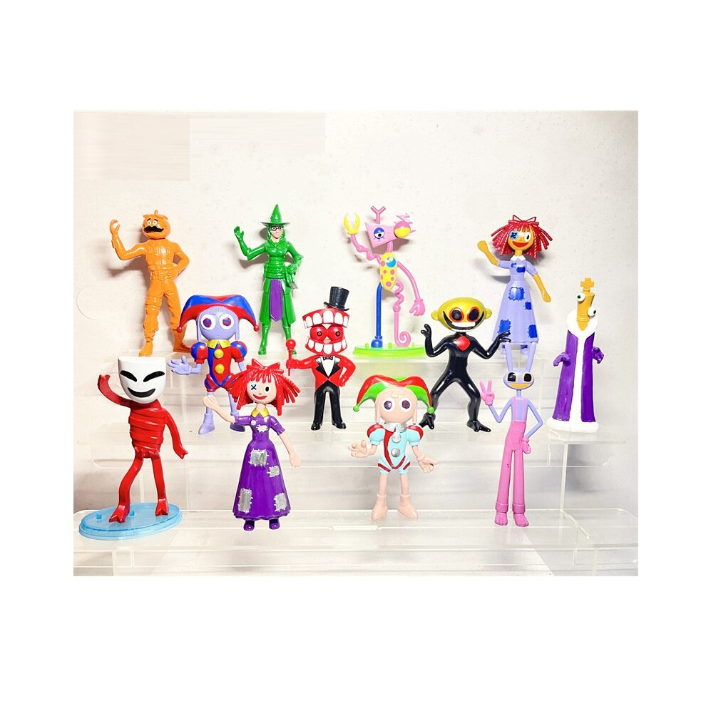 (12PCS-C) The Amazing Digital Circus Figure Toy Birthday Party Decoration Children Gift