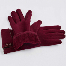 (red) Winter Gloves Waterproof Thermal Touch Screen Thermal Windproof Warm Gloves