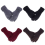 (Grey) Winter Gloves Waterproof Thermal Touch Screen Thermal Windproof Warm Gloves 12