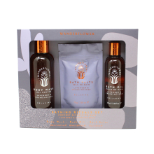 Bath Body Gift Set Wash Salts Oil Lavender & Frankincense Beauty Gift