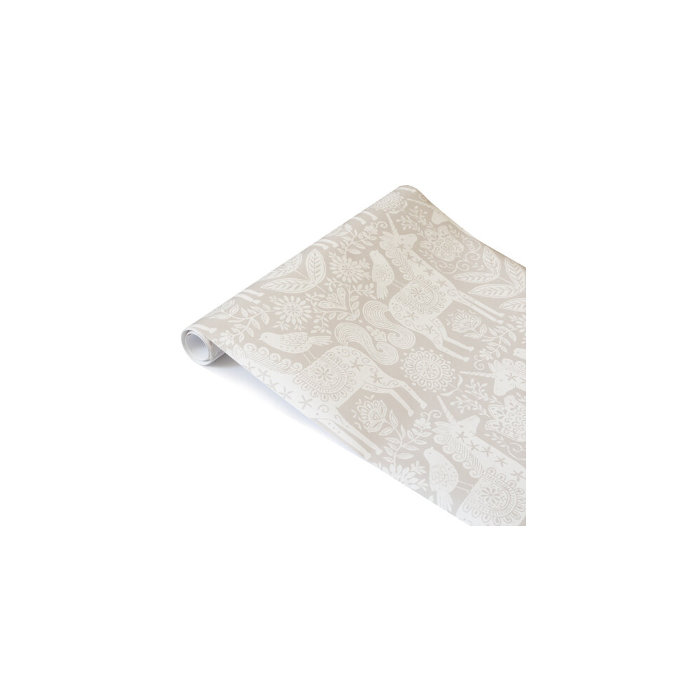 Fine Decor Nu Wallpaper Unicorn Stamp Peel & Stick Wallpaper (52.07Cm X 5.49M)