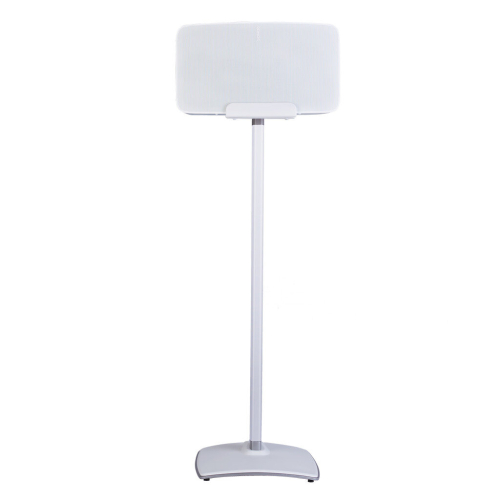 SANUS WSS52 White Single Fixed Height Speaker Stand For Sonos Five or PLAY:5 1