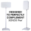 SANUS WSS52 White Single Fixed Height Speaker Stand For Sonos Five or PLAY:5 3