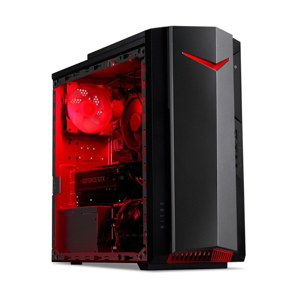 Used Acer Gaming PC Nitro 50 Intel i5-12400F 16GB RAM 256GB 1TB RTX 3060 