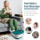 Costway Folding Foot Bath Massage Bubble Foot Spa Basin with Medicine Box Remote Control 3