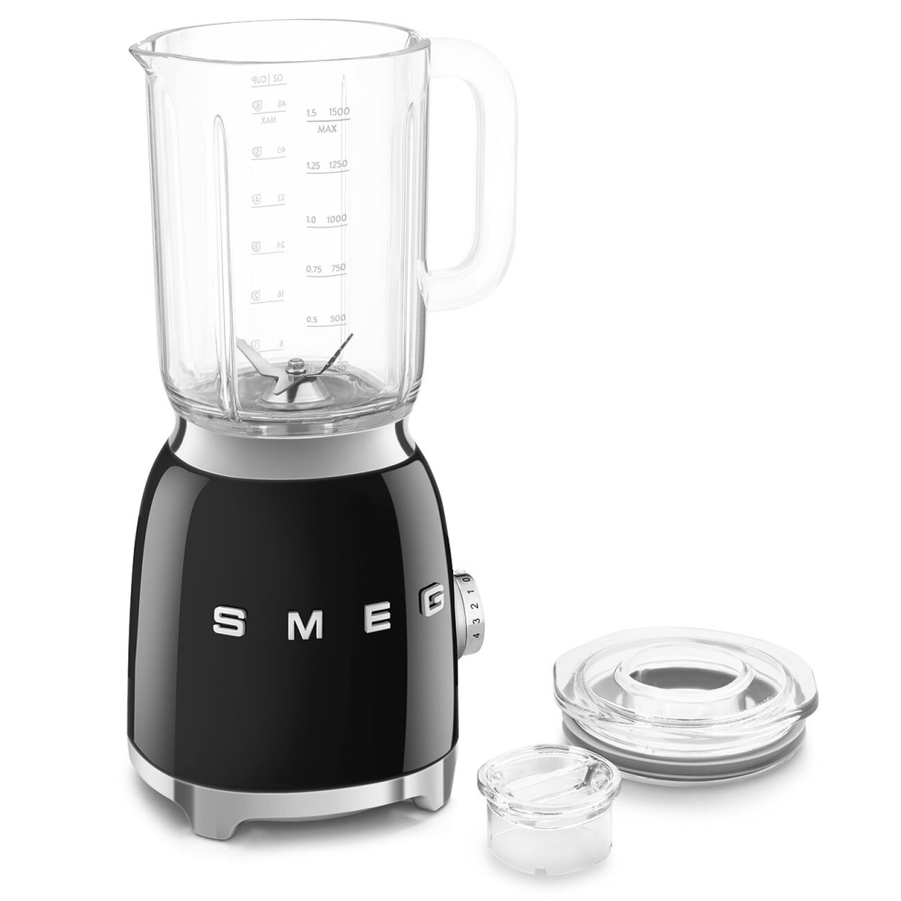 Smeg BLF03BLUK 50'S Style Aesthetic Blender Black