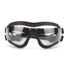 Dog Goggles for Medium Small Dog Anti-UV Waterproof Dog Sunglasses Windproof Transparent Goggles Adjustable Pet Goggles