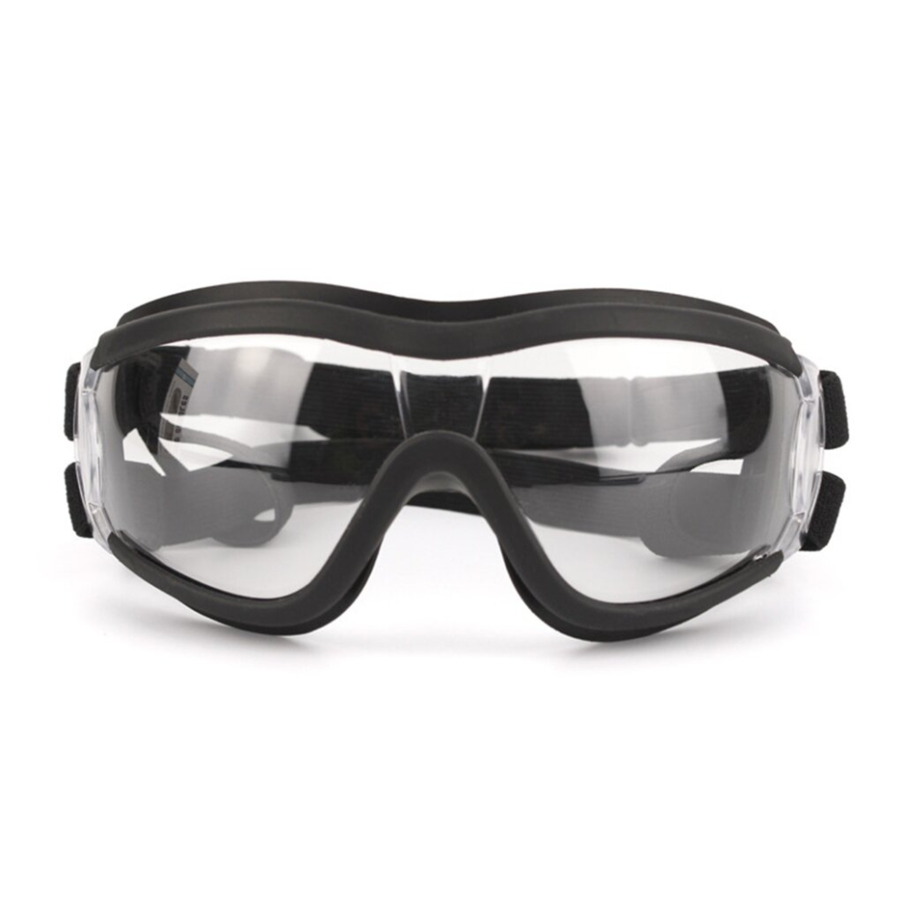 Dog Goggles for Medium Small Dog Anti-UV Waterproof Dog Sunglasses Windproof Transparent Goggles Adjustable Pet Goggles