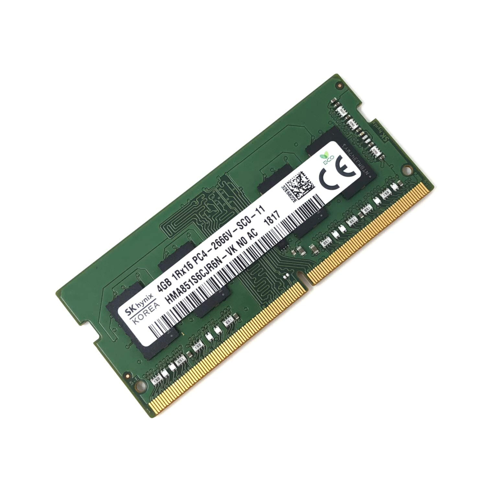 Sk Hynix Hma851s6cjr6n - Vk Non Ecc Pc4-2666V 4Gb Ddr4 At 2666Mhz 260Pin Sdram Sodimm Single Kit Laptop Memory - Oem 631719218792