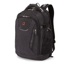 SwissGear 5358 ScanSmart Laptop-Rucksack, passend f  r 16-Zoll-Laptops, USB-Ladeanschluss, Heather Grey