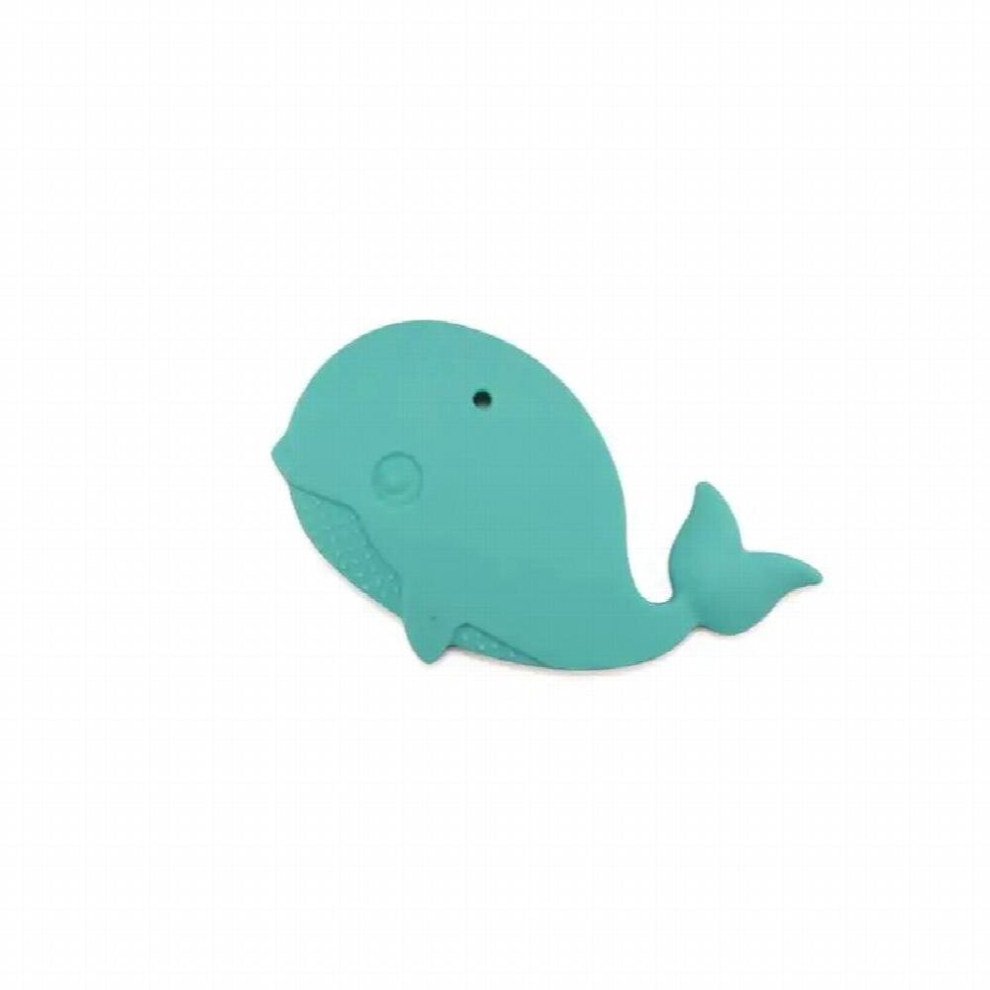 5pc Baby Teether Silicone Whale Teether Can Chew DIY Crafts Nursing Toys Teether Pendant For Necklace/Bracelet BPA