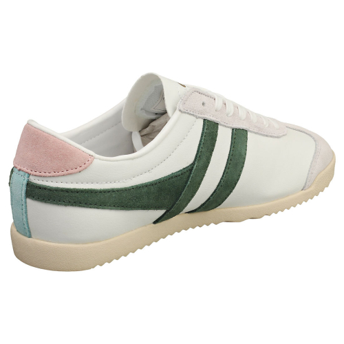 Gola (40) Gola Bullet Pure Wei?-Gr?n Damen Sneaker 1