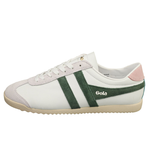 Gola (41) Gola Bullet Pure Wei?-Gr?n Damen Sneaker 2