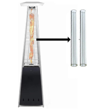 BU-KO Glass Tube Replacement for Pyramid Gas patio Heater