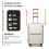 20inch British Traveller Luxury Luggage Hard Shell Suitcase 12