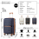 (Navy, K2392L CM 20/24/28 suitcase set) British Traveller Hard Shell Suitcase 6