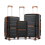 (Black, K2392L CM 20/24/28 suitcase set) British Traveller Hard Shell Suitcase 11