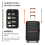28inch British Traveller Luxury Luggage Hard Shell Suitcase 12