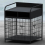 Dog Cage Black 1